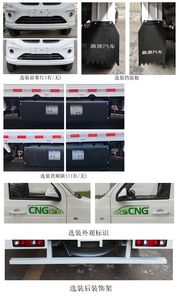 Xinyuan brand automobiles JKC1031D6X0CNG Truck