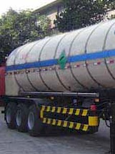 Jiuyuan  KP9403GDYCA Low temperature liquid transport semi-trailer