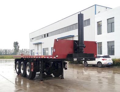 Zhongji Huashuo brand automobiles XHS9405ZZXP Flat dump semi-trailer