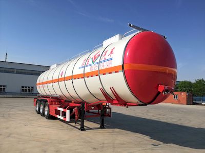 Lisheng  HLS9407GRYA Flammable liquid tank transport semi-trailer