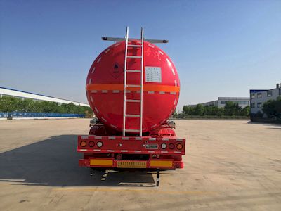 Lisheng  HLS9407GRYA Flammable liquid tank transport semi-trailer