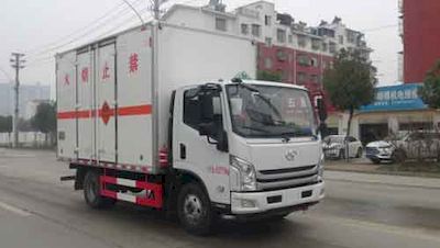 Huatong brand automobiles HCQ5083XQYSH6 Explosive equipment transport vehicle