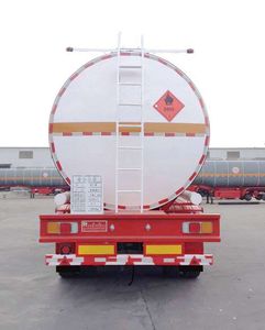 Huachang brand automobiles QDJ9400GRYA Flammable liquid tank transport semi-trailer