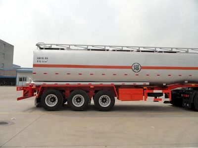 Kaiser ZGH9404GRY Flammable liquid tank transport semi-trailer