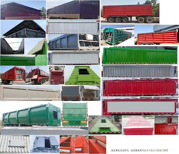 Linzhou  YDZ9400ZLS Bulk grain transportation semi-trailer