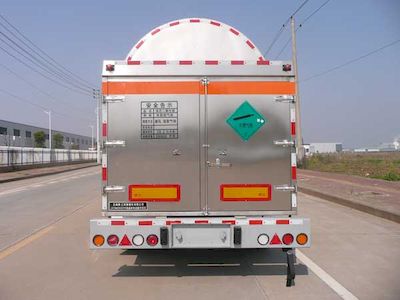 Wufeng  JXY9403GDY6 Low temperature liquid transport semi-trailer