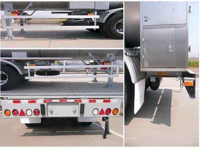 Wufeng  JXY9403GDY6 Low temperature liquid transport semi-trailer