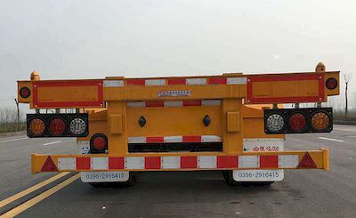 Huajun  ZCZ9354TJZ Container transport semi-trailer