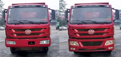 Jiefang Automobile CA3250P1K15L3T1EA80 Flat head diesel dump truck