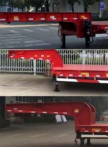 Huajun  ZCZ9401TDPHJG Low flatbed semi-trailer