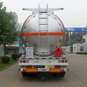 Minghang  ZPS9400GRYA Aluminum alloy flammable liquid tank transport semi-trailer