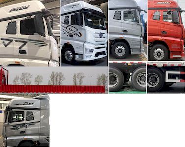 Jiefang Automobile CA1310P77K24T4E6 Flat headed diesel truck