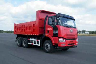 Jiefang Automobile CA3250P67K24L1T1E4 Flat head diesel dump truck