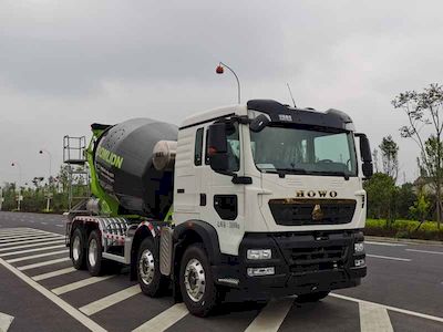 Zhonglian Automobile ZLJ5318GJBHT8F Concrete mixing transport vehicle