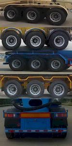 Fushi  LFS9406GXH55 Lower ash semi-trailer