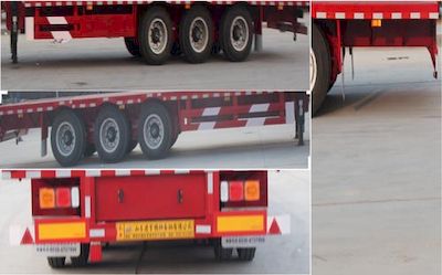 Luffy YFZ9400TDP Low flatbed semi-trailer