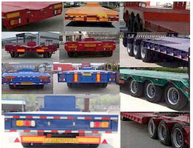 Luffy YFZ9400TDP Low flatbed semi-trailer