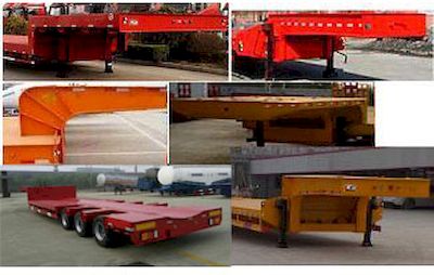 Luffy YFZ9400TDP Low flatbed semi-trailer