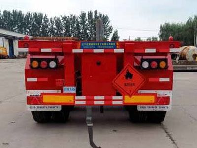 Gudemei  GDM9350TWY Transport semi-trailer of dangerous goods tank frame