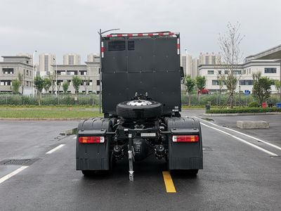 Remote license plate car HN4250P24C8BEVY Battery swappable pure electric semi-trailer tractor