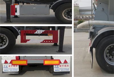 Zhongyun  YFZ9409GFLZY Medium density powder material transportation semi-trailer