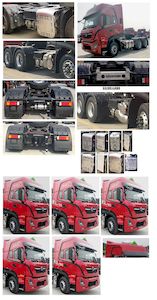 Dongfeng  DFH4250D19 Dangerous goods semi-trailer tractor