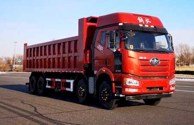 Jiefang AutomobileCA3310P66M25L3T4AE6Flat head natural gas dump truck