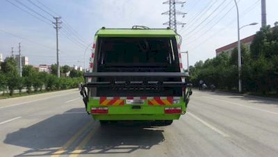 Huatong brand automobiles HCQ5188ZYSEQ6 Compressed garbage truck