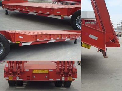 Mastercard SDW9406TDP Low flatbed transport semi-trailer