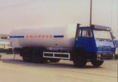 Zhongqi brand automobiles ZQZ5290GDYJ Low temperature liquid transport vehicle