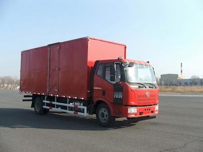 Jiefang Automobile CA5100XXYP62K1E4Z Box transport vehicle