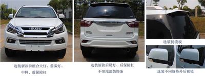 Jiangxi Isuzu brand automobiles JXW6481BAB multi-purpose vehicle 