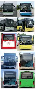 Chinese license plate cars TEG6105BEV22 Pure electric city buses