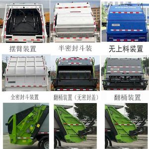 Tianlima  TPS5090ZYSBEV Pure electric compression garbage truck