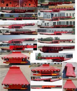 Di Sheng  TTA9400TDP Low flatbed semi-trailer