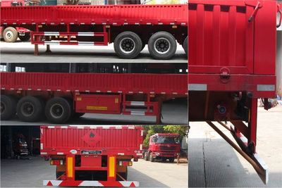 Nanming  LSY9401LWY Barreled dangerous goods transport semi-trailer