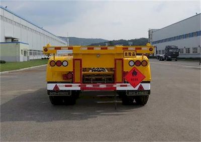 Huanghai  DD9402TWY Transport semi-trailer of dangerous goods tank frame