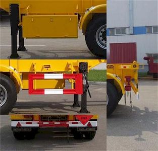 Huanghai  DD9402TWY Transport semi-trailer of dangerous goods tank frame