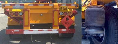 Huanghai  DD9402TWY Transport semi-trailer of dangerous goods tank frame