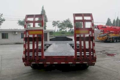 Huafeng  XZ9403TDP Low flatbed semi-trailer