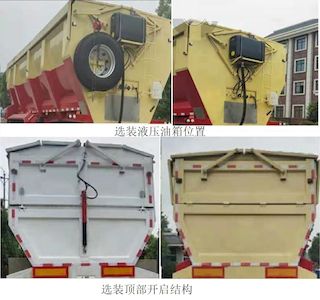 Weifeng  WFP9404ZLS Bulk grain transportation semi-trailer