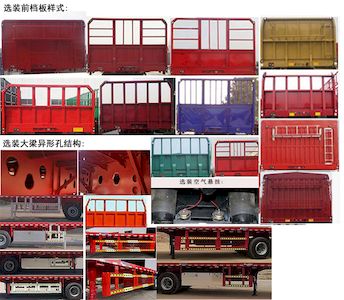 Liangshan Yuxiang  YXM9400TPBE Flat transport semi-trailer