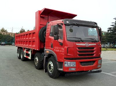 Jiefang Automobile CA3311P1K2L2T4E4A80 Flat head diesel dump truck