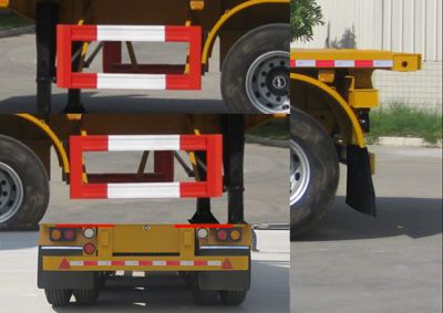 Qilu Zhongya  DEZ9400ZZXP Flat dump semi-trailer