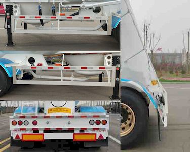 Honghe Beidou  SHB9406GFLA Medium density powder material transportation semi-trailer