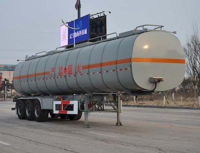 CIMC ZJV9400GRYYK Flammable liquid tank transport semi-trailer