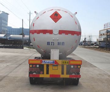 Cheng Liwei  CLW9408GYQC Semi trailer for liquefied gas transportation