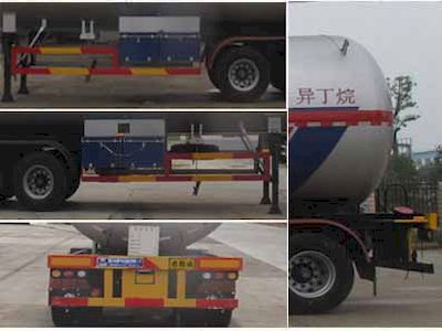 Cheng Liwei  CLW9408GYQC Semi trailer for liquefied gas transportation