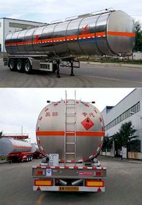 Changhua  HCH9401GRYA Aluminum alloy flammable liquid tank transport semi-trailer