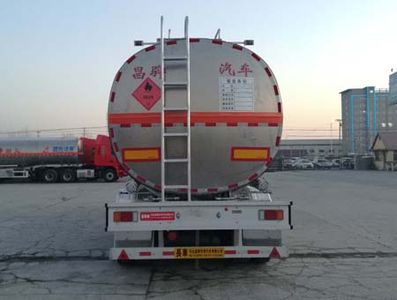 Changhua  HCH9401GRYA Aluminum alloy flammable liquid tank transport semi-trailer